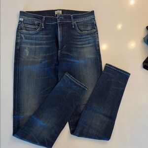 Citizens of Humanity High Rise Rocket skinny Jeans
